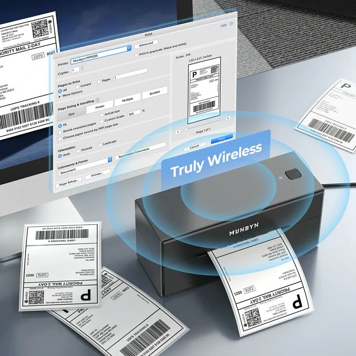 MUNBYN 129S Thermal Label Printer